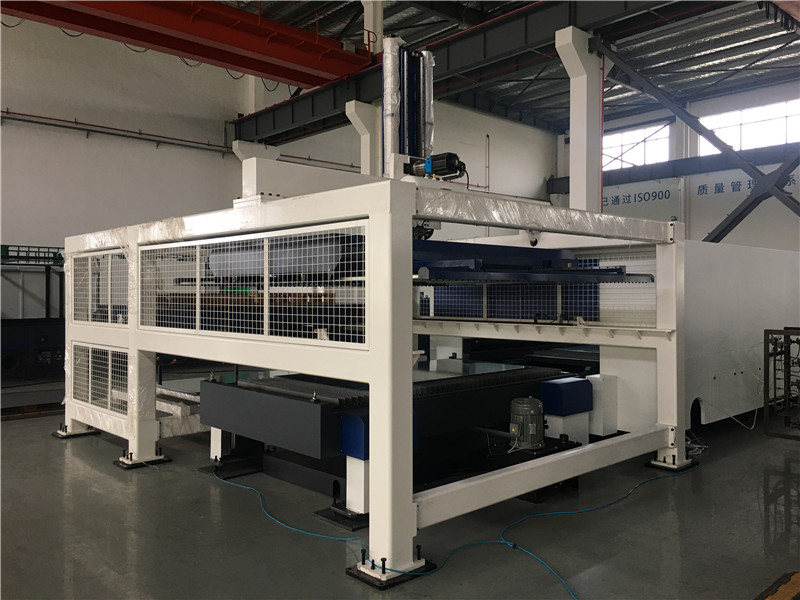 Automatic Sheet Loading And Unloading Cnc Fiber Laser Cutting Machines